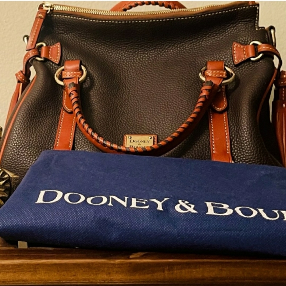 Dooney and Bourke tmoro brown satchel